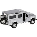Модель DEFENDER-SL LAND ROVER DEFENDER серебристый Технопарк  в коробке 339-494