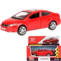 Модель CIVIC-RD HONDA CIVIC красный Технопарк  в коробке 339-488