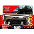Модель LADA4X4-BK LADA 4х4 черный Технопарк  в коробке 339-422