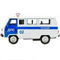 Модель 600-09021XHR УАЗ 39625 Полиция ДПС 6402В Технопарк  в коробке 240-760