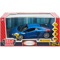 Модель 68254A Lamborghini Aventador coupe, 19 см, двери,багажник Технопарк в кор. 439-616