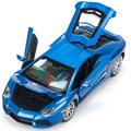 Модель 68254A Lamborghini Aventador coupe, 19 см, двери,багажник Технопарк в кор. 439-616