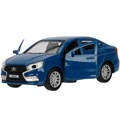 Модель VESTA-12-DBU LADA vesta 11,5 см, двери, темно-синий Технопарк  в кор. 439-409