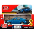 Модель VESTA-12-BU2 LADA vesta 11,5 см, двери, синий Технопарк  в кор. 439-408