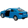 Модель VESTA-12-BU2 LADA vesta 11,5 см, двери, синий Технопарк  в кор. 439-408