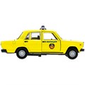 Модель 2107-12SLPOL-YE ВАЗ-2107 ПОЛИЦИЯ длина 12 см желтый Технопарк 439-212