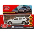 Модель TOUAREG-12-WH VOLKSWAGEN TOUAREG 12 см, двери, багаж, инерц, белый Технопарк в кор. 438-821