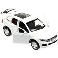 Модель TOUAREG-12-WH VOLKSWAGEN TOUAREG 12 см, двери, багаж, инерц, белый Технопарк в кор. 438-821