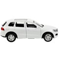 Модель TOUAREG-12-WH VOLKSWAGEN TOUAREG 12 см, двери, багаж, инерц, белый Технопарк в кор. 438-821