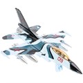 Модель 1031-18SL-MIX ИСТРЕБИТЕЛЬ КАМУФЛЯЖ 18,5 см,инерц, Технопарк  в коробке 438-327
