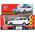 Модель PRIORAWAG-12-WH Lada priora белый Технопарк в коробке 340-773