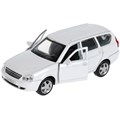 Модель PRIORAWAG-12-WH Lada priora белый Технопарк в коробке 340-773