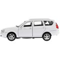 Модель PRIORAWAG-12-WH Lada priora белый Технопарк в коробке 340-773