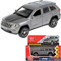 Модель CHEROKEE-12-GY JEEP GRAND CHEROKEE серый Технопарк в коробке 340-175