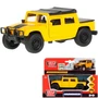 Модель SB-18-09-H1-N(Y)-WB Hummer H1 пикап желтый Технопарк  в коробке 339-838