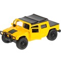 Модель SB-18-09-H1-N(Y)-WB Hummer H1 пикап желтый Технопарк  в коробке 339-838