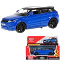 Модель EVOQUE-BU Land Rover Range Rover Evoque синий Технопарк  в коробке 339-564