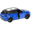 Модель EVOQUE-BU Land Rover Range Rover Evoque синий Технопарк  в коробке 339-564