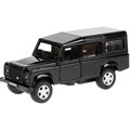 Модель DEFENDER-BK LAND ROVER DEFENDER черный Технопарк  в коробке 339-486