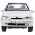 Модель 2115-12-SRGY ваз-2115 "самара" длина 12 см,двери,серебристо-серый Технопарк в кор. 439-594