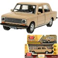 Модель 2101-12-BG ВАЗ-2101 длина 12 см, двери, багаж,бежевый Технопарк 439-229