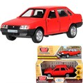 Модель 21099-12MAT-RD LADA "ВАЗ-21099 "спутник 12 см красный Технопарк в коробке 340-781