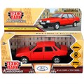 Модель 21099-12MAT-RD LADA "ВАЗ-21099 "спутник 12 см красный Технопарк в коробке 340-781