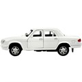 Модель 3110-12-WH ГАЗ -31105 «Волга» 12 см, двери, багаж, инерц, белый Технопарк в кор. /72/ 439-340