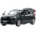 Модель JOLION-12-GY Haval Jolion 12 см, двери, багаж, темно-серый Технопарк  в кор. 439-342