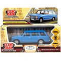 Модель 2102-12-BU ваз-2102 12 см, двери, багаж, инер,голубой Технопарк 439-338