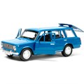 Модель 2102-12-BU ваз-2102 12 см, двери, багаж, инер,голубой Технопарк 439-338