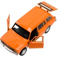 Модель 2102-12-OG ваз-2102 12 см, двери, багаж, инер,оранжевый Технопарк 439-366