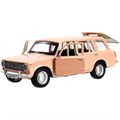 Модель 2102-12-BG ваз-2102 12 см, двери, багаж, инер,бежевый Технопарк 439-372
