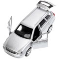 Модель PRIORAWAG-12-SR LADA PRIORA 12 см, двери, багаж, инерц, серебристый Технопарк  в кор. 439-268