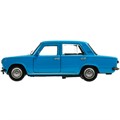 Модель 2101-12-BU ВАЗ-2101  длина 12 см, двери, багаж, инерц, синий Технопарк  в коробке 239-993