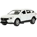 Модель VESTACROSS-12-WH LADA VESTA SW CROSS 12 см, двери, багаж, инерц, белый Технопарк  в коробке 438-947