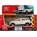 Модель VESTACROSS-12-WH LADA VESTA SW CROSS 12 см, двери, багаж, инерц, белый Технопарк  в коробке 438-947