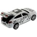 Модель X6-12GRL-WH BMW X6 ДЛЯ ДЕВОЧЕК 12 см, двери, багаж, инер, белый Технопарк в коробке 438-742