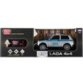 Машина на радиоуправлении LADA4X4-18LPOL-GY LADA ПОЛИЦИЯ 4x4 18 см, свет, сер Технопарк в кор /24/ 438-710