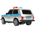 Машина на радиоуправлении LADA4X4-18LPOL-GY LADA ПОЛИЦИЯ 4x4 18 см, свет, сер Технопарк в кор /24/ 438-710
