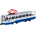Модель TRAM71403-18SL-BUWH Трамвай белый Технопарк 340-574