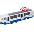 Модель TRAM71403-18SL-BUWH Трамвай белый Технопарк 340-574