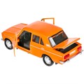 Модель 2106-12-OG ВАЗ-2106 Жигули оранжевый Технопарк в коробке 340-328