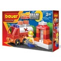 Конструктор Bauer 738 "Fireman" набор пожарная машина с цистерной 524-586