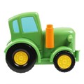 Город мастеров 10011-GK Большие кубики: зелёный ТРАКТОР, 4 дет. 624-490