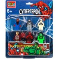Город мастеров 18142-ZH Фигурки Спайдермен+Супер герои -6 шт. 625-801