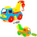Конструктор-транспорт Автомобиль эвакуатор в сетке 73037 П-Е /13/ 523-518