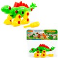 Конструктор-динозавр Стегозавр 30эл. в пак. П-Е/20/ 76694 523-878