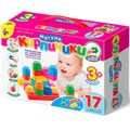 Конструктор мягкий Кирпичики мини 17 дет. 02673 425-673