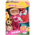 Кукла Карапуз 83030XD25 Маша и Медведь маша 25см, озвуч, платье в горошек 908-488